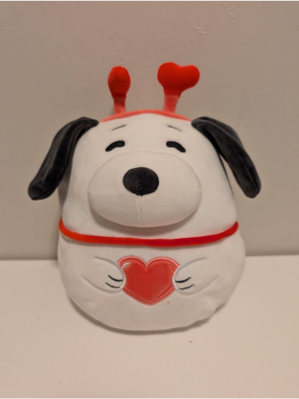 Snoopy Valentines Day Squishmallows Plush Toy With Heart